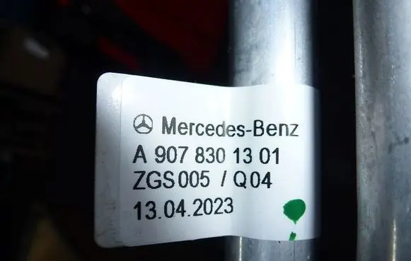 Mercedes-Benz Sprinter W906 Air conditioning (A/C) pipe/hose A9078301301