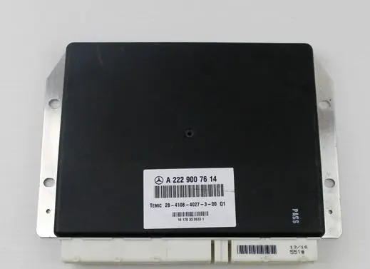 Mercedes-Benz S W222 Air suspension control unit module (rear) A2229007614