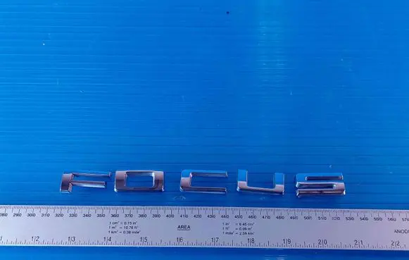 Ford Focus Manufacturers badge/model letters 
