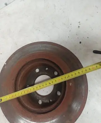 Fiat Ducato Front brake disc