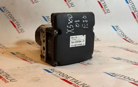 BMW X5 E70 ABS Pump 6781594 6781595 0265960300