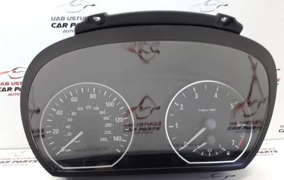 BMW 1 E81 E87 Speedometer (instrument cluster) 911019203 102496248