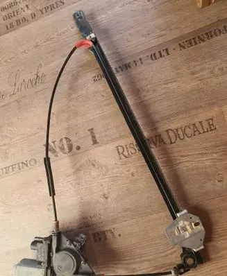 Volkswagen Multivan T4 Front door window regulator with motor 7D0959802