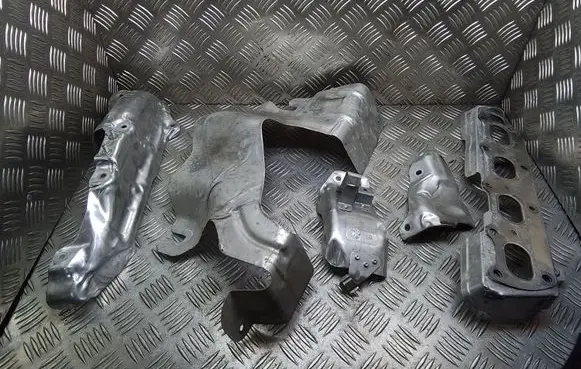Heat shield in engine bay