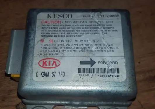 KIA Clarus Airbag control unit/module 0k9aa677f0 sat2000a