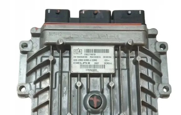 Peugeot 407 Engine control unit/module 9664873380