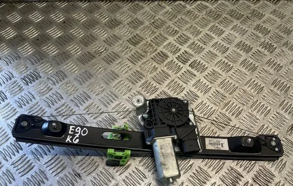 BMW 3 E90 E91 Rear door window regulator with motor 7075883