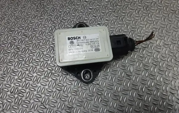 Audi A6 S6 C6 4F ESP acceleration yaw rate sensor 4F0907637A