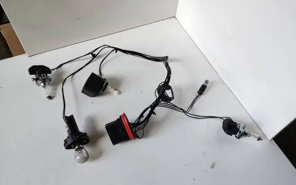Volkswagen Jetta VI Headlight/headlamp wiring loom/harness 16157100 008830