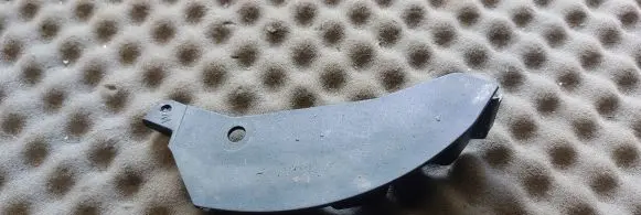 Mercedes-Benz C W204 Rear mudguard A2048856423
