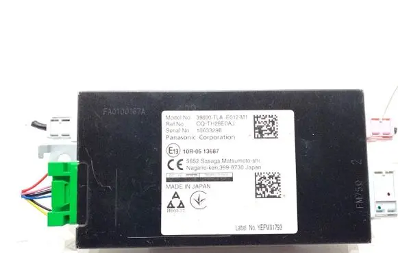 Honda CR-V Bluetooth control unit module 39800-TLA-E012-M1
