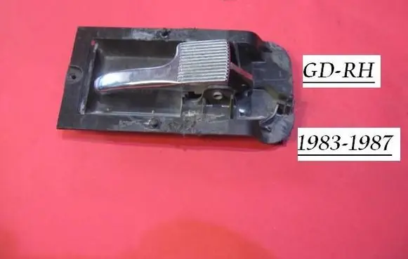 Audi 100 200 5000 C3 Rear door interior handle 443837712