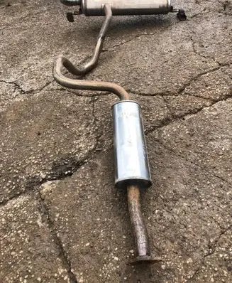 Nissan Qashqai J12 Muffler/silencer 201006ub2a