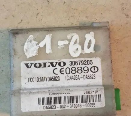 Volvo V50 Alarm control unit/module 30679205 4405ADA5823 MAYDA5823