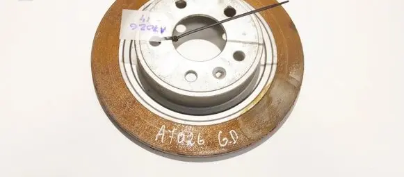 Chevrolet Cruze Rear brake disc neventiliuojamas
