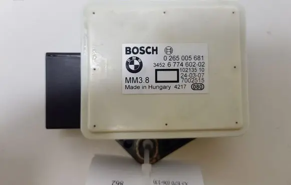 BMW X5 E70 ESP acceleration yaw rate sensor 0265005681 677460202 10213510