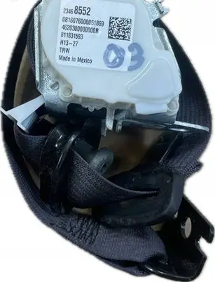 Cadillac Escalade IV Rear seatbelt 23468552