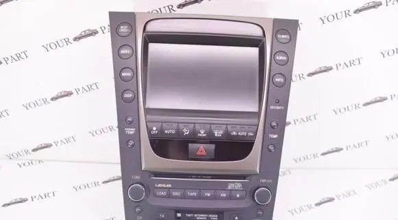 Lexus GS 300 350 430 450H Radio/CD/DVD/GPS head unit 8611130430
