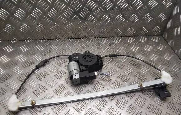 Mazda 3 I Rear door window regulator with motor CM011760 GJ6A5958X