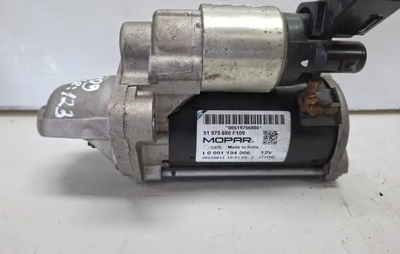 Fiat 500 Starter motor S27612123 519756800 0001194006