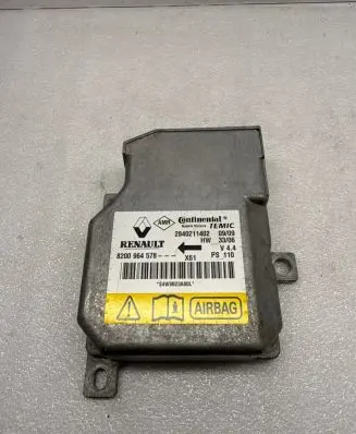 Renault Kangoo II Airbag control unit/module 8200964578 2840211402 S4W9823A80L