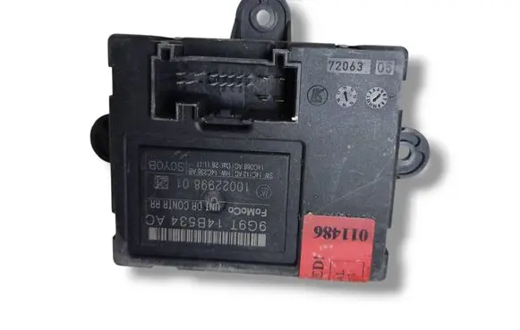 Ford Mondeo MK IV Door control unit/module 9G9T14B534AC 14C112AC 1002299801