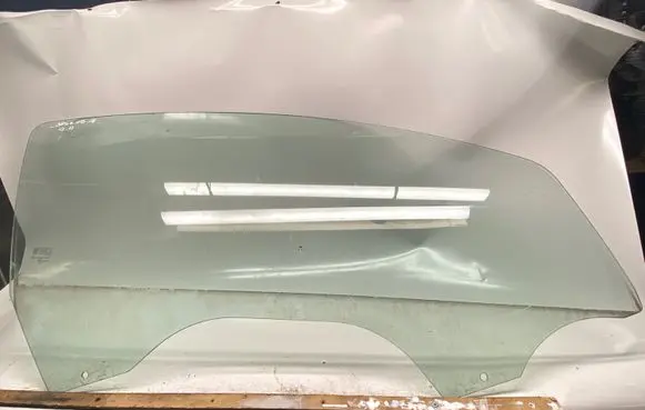 Opel Corsa D Front door window/glass (coupe) 43R009007 E000189