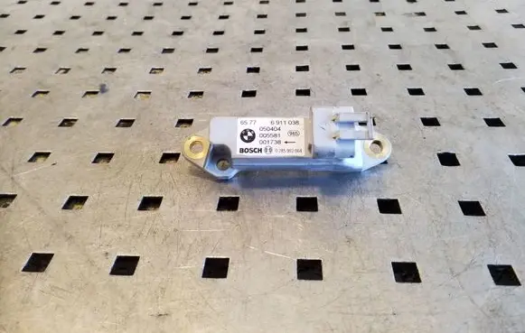 Airbag deployment crash/impact sensor