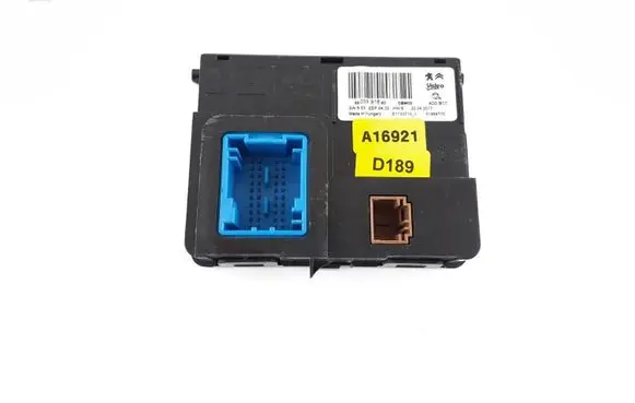 Peugeot 3008 II Air conditioner control unit module 9809891880 E1133710J 01966770