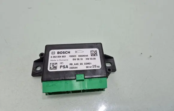 Peugeot 2008 I Parking PDC control unit/module 9814151980