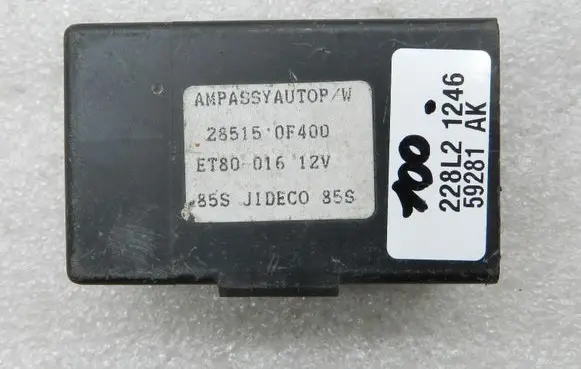 Nissan Teana Window control relay 285150F400