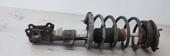 Front shock absorber with coil spring