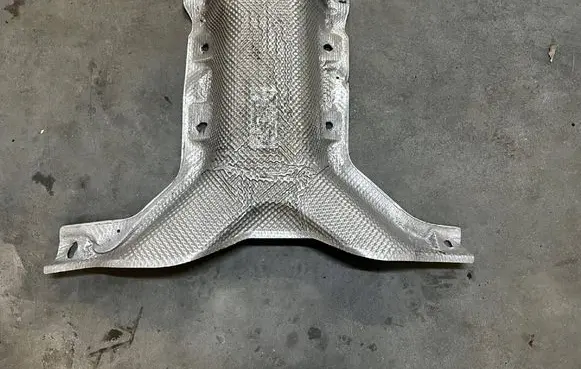 Porsche Panamera (970) Exhaust heat shield 97050456300