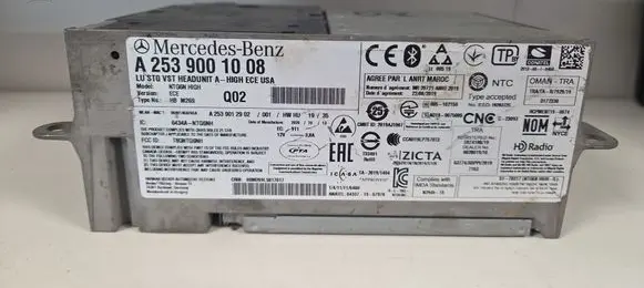 Mercedes-Benz GLC C253 Radio/CD/DVD/GPS head unit A2539001008