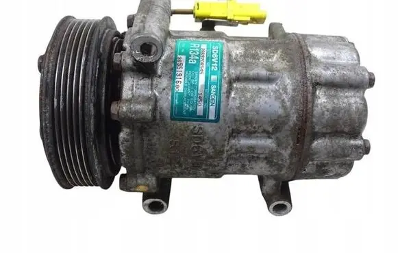 Peugeot 1007 Air conditioning (A/C) compressor (pump) 9655191680