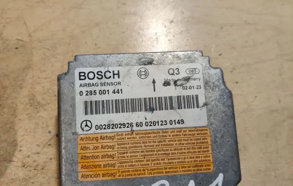 Mercedes-Benz E W211 Airbag control unit/module 0285001441 0028202926 002820292660