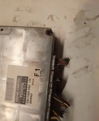 Toyota Corolla Verso E121 Engine control unit/module 896610F010 MB1758006463