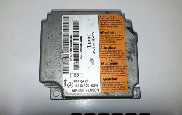 Mercedes-Benz ML W163 Airbag control unit/module 1635422218