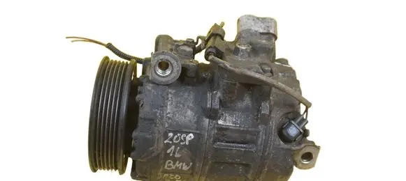 BMW 5 E60 E61 Air conditioning (A/C) compressor (pump) 6956715 N52B25A N52B25AE