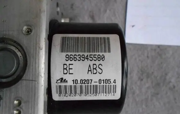 Peugeot 207 ABS Pump 9663945580 10097011463 10020701054