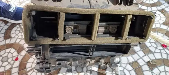 Interior heater climate box assembly