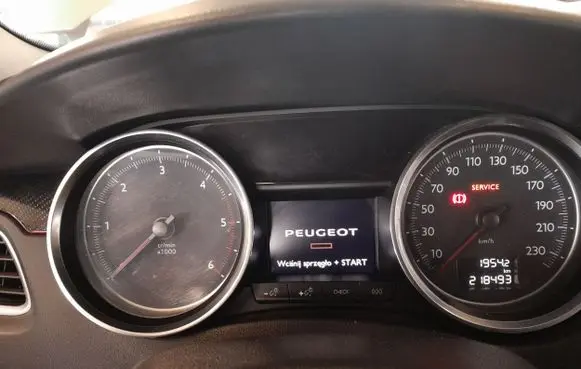 Peugeot 508 RXH Speedometer (instrument cluster) 9665966080