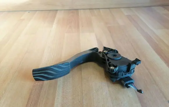Renault Scenic IV - Grand scenic IV Accelerator throttle pedal 180027890R 6PV00997819