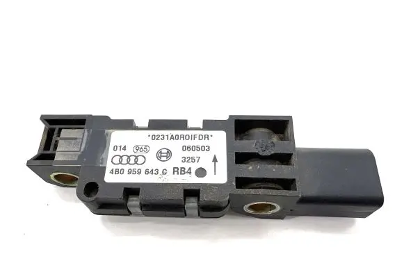 Audi A3 S3 8P Airbag deployment crash/impact sensor 4B0959643C