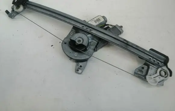 Front door window regulator with motor