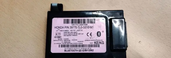 Honda Accord Bluetooth control unit module 39770TL0G010M1