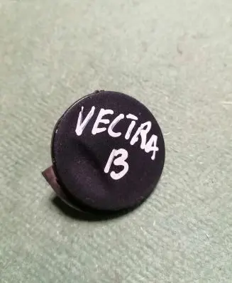 Front tow hook cap/cover