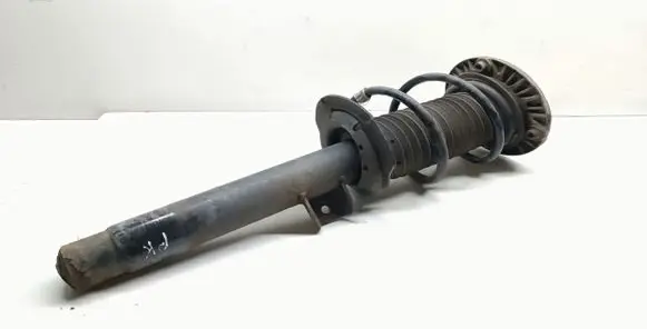 Front shock absorber with coil spring