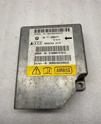 BMW 5 E39 Airbag control unit/module 65776900727 00B0260C0954D 31690072701C