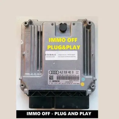 Audi Q7 4L Engine control unit/module 0281018301 4L2910401B 4L0907401C